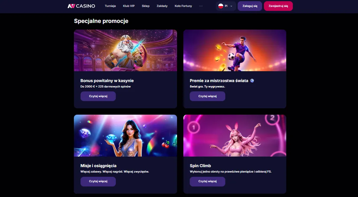 Zalety regularnego logowania NV Kasyno
